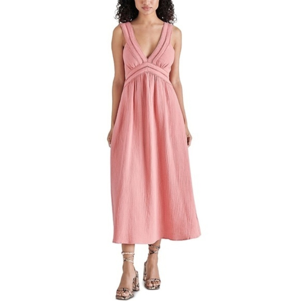 Steve Madden Taryn Cotton Maxi Dress – Size XS | Sleeveless Summer Dress | NWT